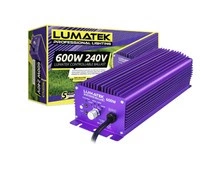 Lumatek 600W Controllable & Dimmable Ballast 230V electronic power supply LUMBC002