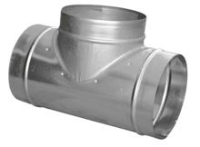 Ventilation T-piece with 200 mm flange - for ventilation system
