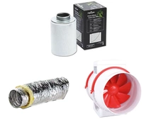 Ventilation kit Prima Klima Filter + Extractor TT 200mm Smart Dual (830-1040m3/h) Silent 40-50db