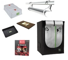 Propagation set for 77 seedlings 70x70x100cm + 2x Secret Jardin TLED GROW + nutrients starter set