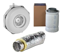 ventilation kit Can Fan RK 250mm 830M3 / H + Can-Lite carbon filter 1000-1100 m3 / h 250mm