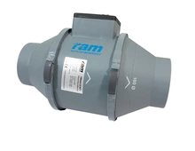 Mixed-Flow RAM fan 200mm two-speed 840m3/h