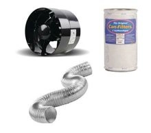 Can-Filters Ventilation Kit | Black Orchid 100 mm 135m3/h TURBO