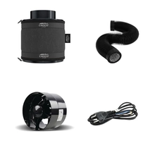 Axial Turbo 125mm Croco Filter Set 160-240m3 / h