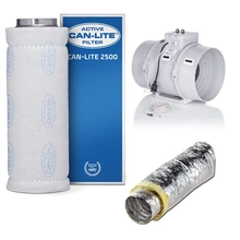 Ventilation set TTUN PRO fi 315mm 2050m3 / h + Croco Filters 2400-3600m3 fi 315mm