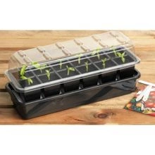 Self-watering garland propagator / 1.2 l tank / 37.5 x 13.5 x h16 cm