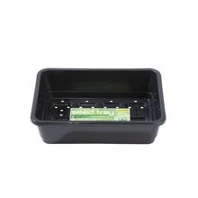 Taca uprawowa Garland czarna 23x17xh6cm z otworami