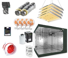 Growbox Set RoyalRoom 240x240x200cm + 4x Mars Hydro TSW 2000 300W