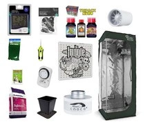 Growbox Set RoyalRoom® 60x60x160 + Grow The Jungle The Jackson LITE 100W LED