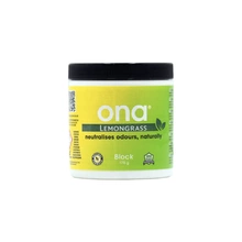 ONA Block Lemon Grass 170g - a lemon grass odor neutralizer