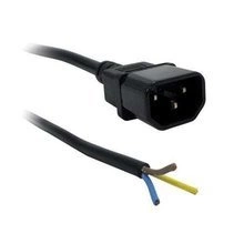 Mains cable for power pack / Flak R25 3x1mm 1.4m IEC