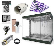 Growbox set RoyalRoom 240x120x200cm + 2x Attis 300W