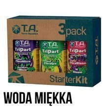GHE Terra Aquatica TRIPACK FLORA HARD - (SOFT WATER) + GHE pH down