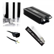 Lumii Black 600W HPS set with Airontek reflector 47x47cm