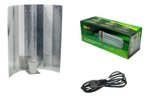 Airontek Aluminum Reflector Stucco for HPS MH lamps 47x47,5x12cm