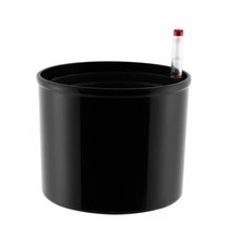 LENI hydroponics set 22/19 cover pot corona black + hydro pot + h19 water indicator