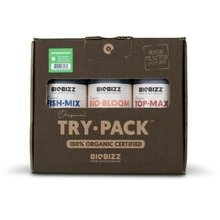 Biobizz TRY-PACK OUTDOOR 3x250ml Fertilizer and Booster Kit | trypack