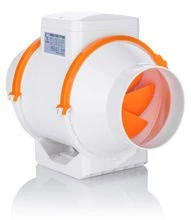 Cornwall Electronics Fan Extractor TT 125mm Dual Fan 220-280m3/h Silent 28-37db