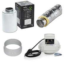 Ventilation kit 150mm 900m3/h insulated