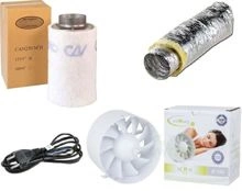 Airroxy quiet (quiet) 150mm 325m3 / h ventilation set