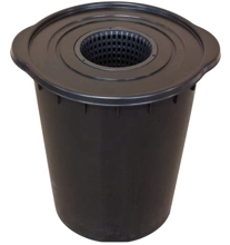 DWC Plant!iT 20L hydroponic bucket 200mm basket lid