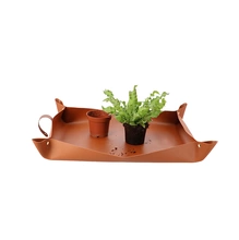 Esschert Design Potting Mat – made from Faux Leather 73,5×49×10cm