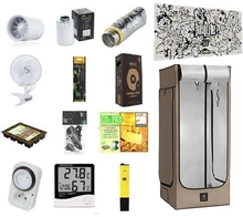 Growbox set Grow The Jungle The Jackson LITE 250W Lampa LED Grow Dimmable SMD + tent white 70x70x170 