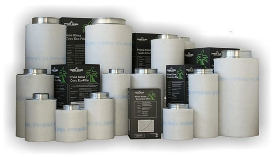 Carbon filter Prima Klima Eco Line 125mm 360-480 m3 / h.