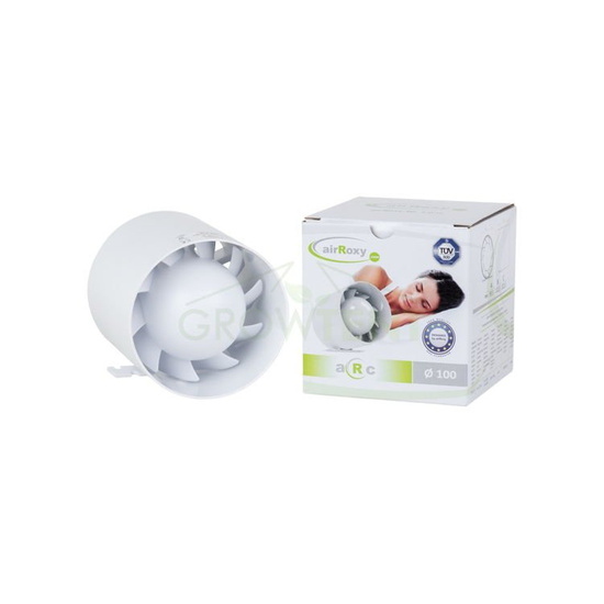 airRoxy quiet axial-duct fan (silent) 100mm 104m3 