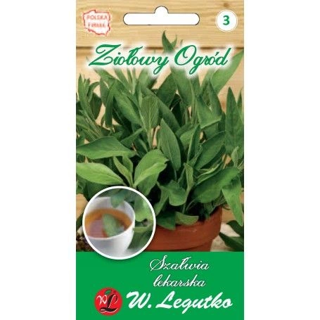 Szałwia lecznicza / Salvia officinalis / 1,00 g