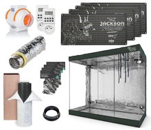 Growbox set RoyalRoom 240x120x200cm + 4x Grow The Jungle The Jackson Nemesis 200W