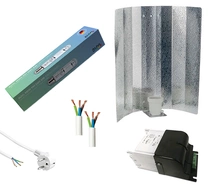 Lighting set MH AUVL Grow Green 400W dual, 230 Volt + ballast + reflector