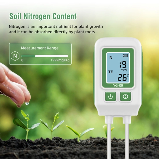 Digital NPK Soil Tester with Temperature measurement 