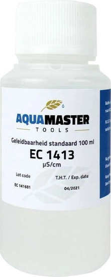 Aqua Master Tools - EC Calibration Solution 1413 µS/cm 100ml 