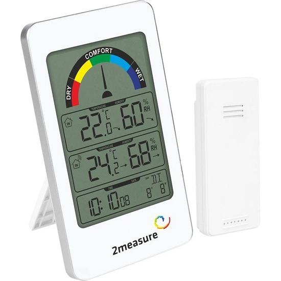 Stacja pogody elektroniczna termometr, higrometr, RCC 2measure