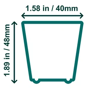 Canna Rootplugs – Propagation Tray with inserts for Sowing, Germinating & Cloning Plants | 77 pcs