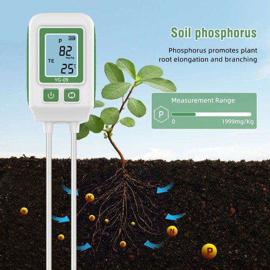 Digital NPK Soil Tester with Temperature measurement 