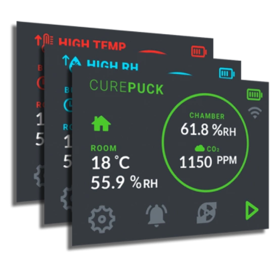 Twister Cure Puck - Inteligentny czujnik do automatycznego curringu suszu