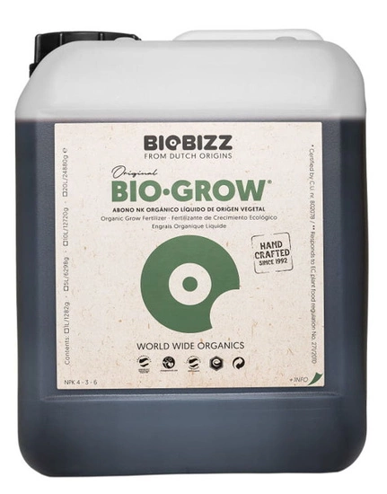 Biobizz Bio Grow 10L fertilizer – organic fertilizer for growth