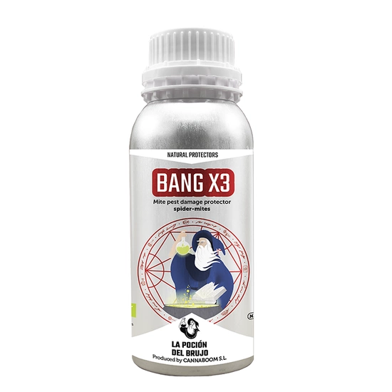 Cannaboom Bang X3 600ml - naturalny preparat do ochrony roślin przeciwko przędziorkom i innym roztoczom