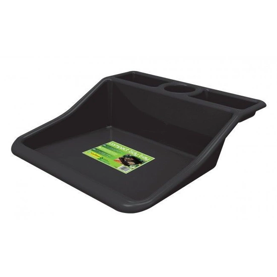 Garland Compact Tidy Tray Black - gardening tray 49x50cm