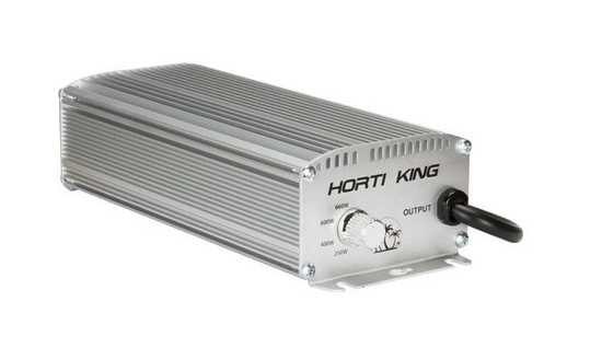 Horti King Dimm 600W - zasilacz elektroniczny z regulacją do lamp sodowych