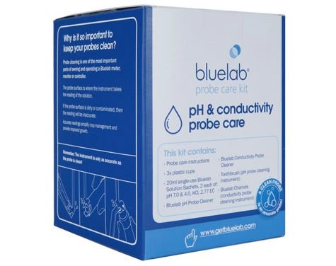 Cleaning and maintenance kit for BLUELAB PH and EC measuring devices