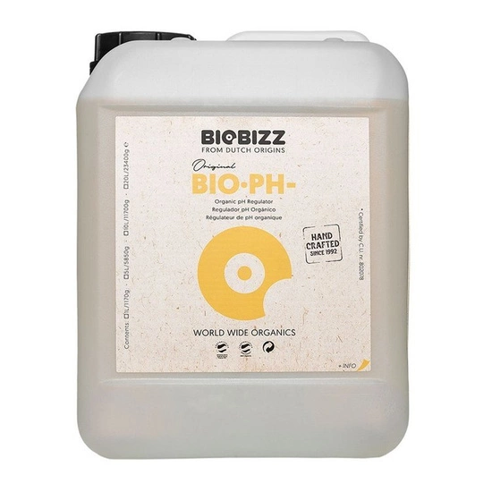 Biobizz ph minus 5L | Organiczny regulator na obniżenie ph 