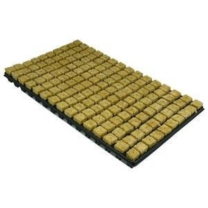 Seeding tray mineral wool grodan 150 pieces 25x25x40mm