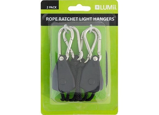 Lumii Rope Ratchet lamp pendants / adjustable