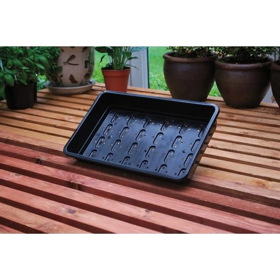 Propagator Garland black 37.5 x 23 xh 6cm tray with holes