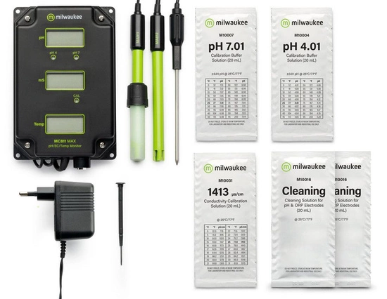Milwaukee MC811 Combo Monitor pH/EC/temp