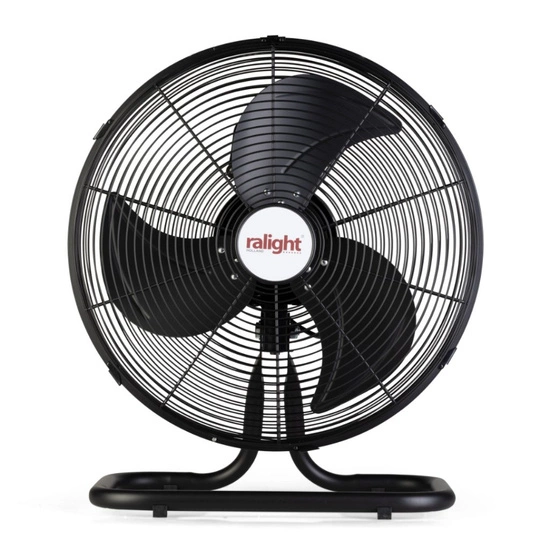 Ralight Holland Oscillating Floor Fan 3-speed Ø 50CM 110W | up to 120 m³/min  