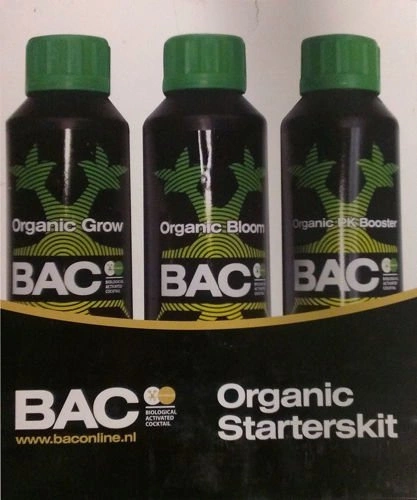 BAC Podstawowy zestaw organicznych odżywek Organic Starterskit